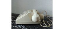 Téléphone  Socotel S 63 à cadran rotatif (1980)
