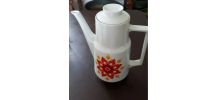 Service à Café Vintage porcelaine motif orange rouge Bavaria