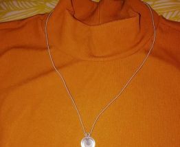 Collier pendentif 80's