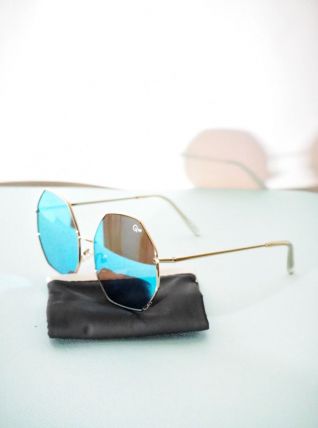 Lunettes de soleil Quay effet miroir