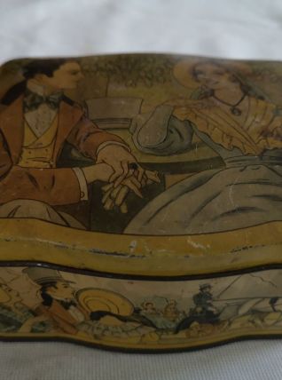 BOITE ancienne decor empire 