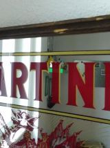 Ancien miroir publicitaire Martini 