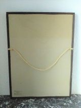 Ancien miroir publicitaire Martini 