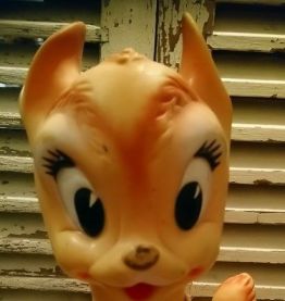Jouet vintage Bambi ancien 1962 Walt Disney Production