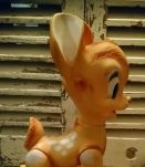 Jouet vintage Bambi ancien 1962 Walt Disney Production