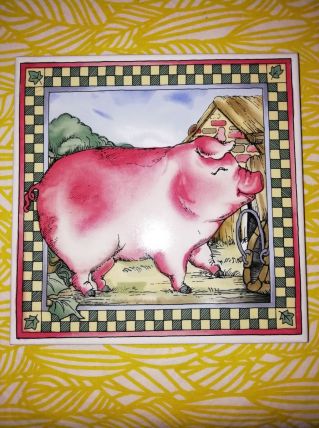 Dessous de plat petit cochon