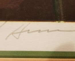 Lithographie de Judson Huss signée et numérotée