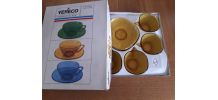 Tasses et sous tasses vintage VERECO