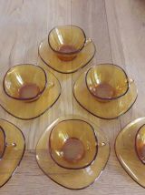 Tasses et sous tasses vintage VERECO