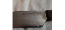ancien couteau de cuisine SKY-LINE anglais 