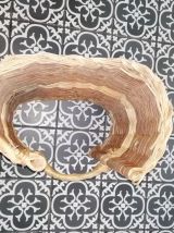 Panier porte buches en osier