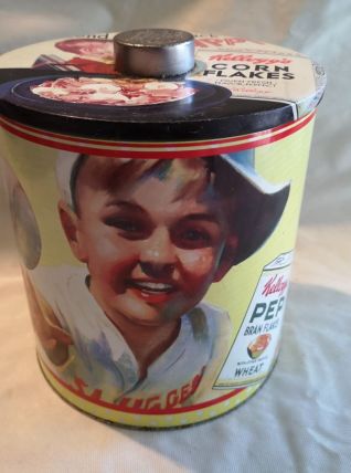 boite pub tole CORN FLAKES 
