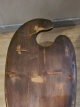 petite table basse  enforme de palette de peintre pieds en e