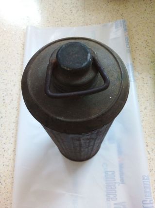 Ancienne Bouillotte en Laiton de chez VALOR à Lyon Vintage C