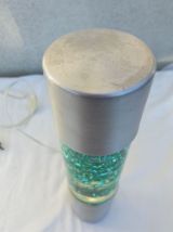 Ancienne lampe paillettes 70's / Luminaire déco vintage