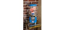 Distributeur chewing gum et bonbon en acier. Style vintage, 