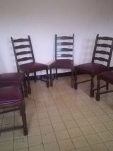 Chaises salle à manger lot de six