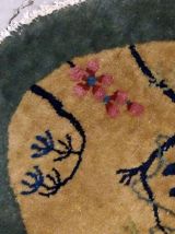 Tapis ancien Chinois Art Deco fait main, 1B761