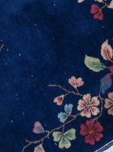 Tapis ancien Chinois Art Deco fait main, 1B763