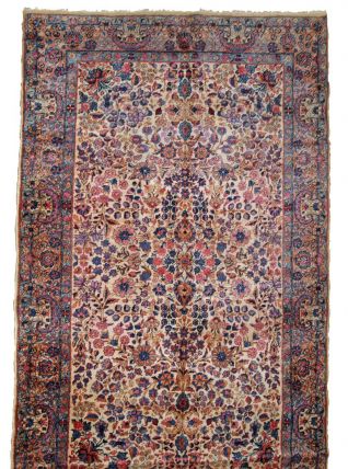 Tapis ancien Persan Kerman fait main, 1B781