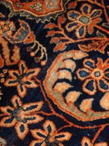 Tapis ancien Persan Sarouk fait main, 1B782