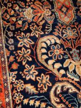 Tapis ancien Persan Sarouk fait main, 1B782