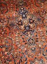 Tapis ancien Persan Sarouk fait main, 1B783