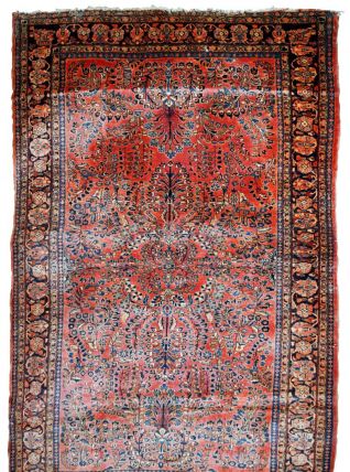 Tapis ancien Persan Sarouk fait main, 1B784