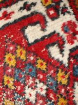 Tapis vintage Persan Hamadan fait main, 1C752
