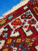 Tapis vintage Persan Hamadan fait main, 1C752