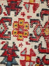 Tapis vintage Persan Hamadan fait main, 1C752