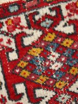 Tapis vintage Persan Hamadan fait main, 1C752