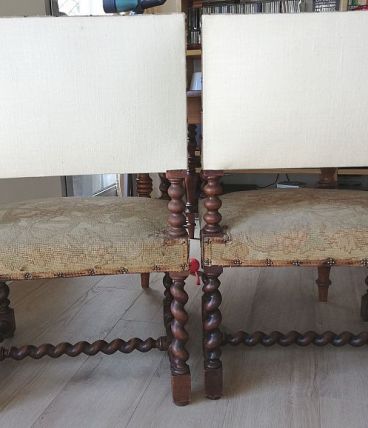fauteuils de chateau anciens
