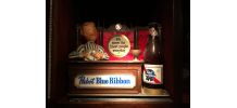 Objet de pub biere Pabst barman