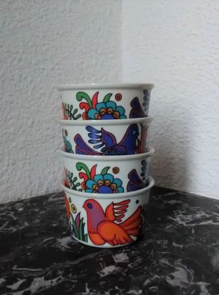 Série de 4 ramequins Acapulco (Villeroy &amp; Boch)