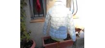 DOUDOUNE QUECHUA T 40 NEUF VINTAGE BLEU MONTAGNE 