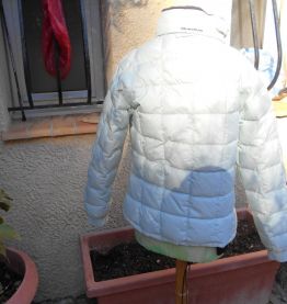 DOUDOUNE QUECHUA T 40 NEUF VINTAGE BLEU MONTAGNE 