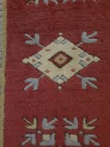 TAPIS Milas pure laine noeud double année 1970 certificat au