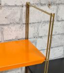 Etagere string style tomado 1960 metal 4 tablett