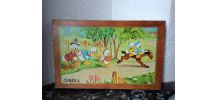 Boite de cubes anciens au sable (Walt Disney)