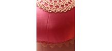 Coussin satin 
