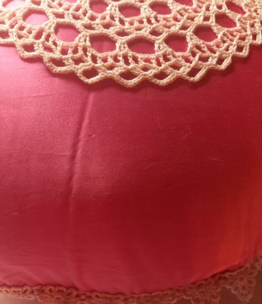 Coussin satin 