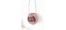 SAC PANIER Africain Rond ,en Raphia