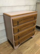Commode rose années 30/40