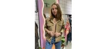 CALVIN KLEIN - VESTE EN VELOURS CÔTELE