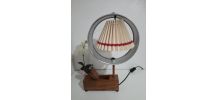 Lampe à poser récup' upcycling "Rabot"