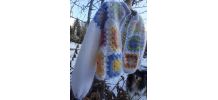 pull Mohair et soie