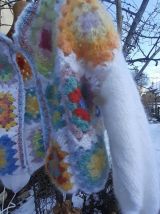 pull Mohair et soie