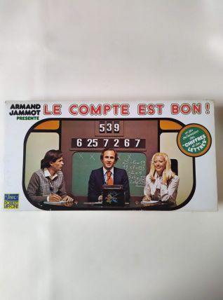 Jeu 'Le Compte est bon' par Robert Laffont