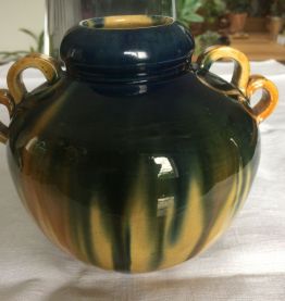 Beau vase Vallauris signé